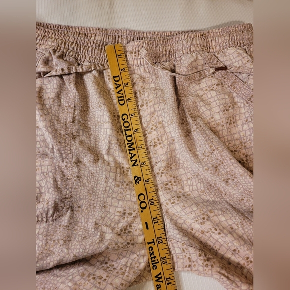 by Anthropologie Orana Snake Print Drawstring Pants sz L OB1016701 - Picture 11 of 13